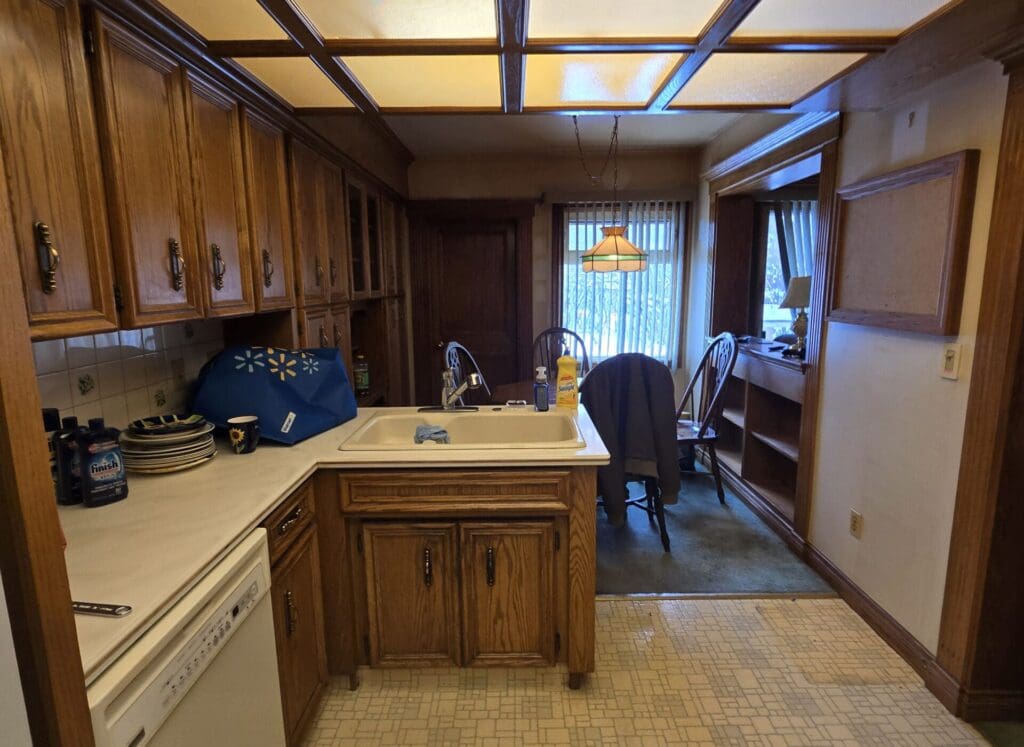 Mt Royal Kitchen Renovation Calgary Before Photo