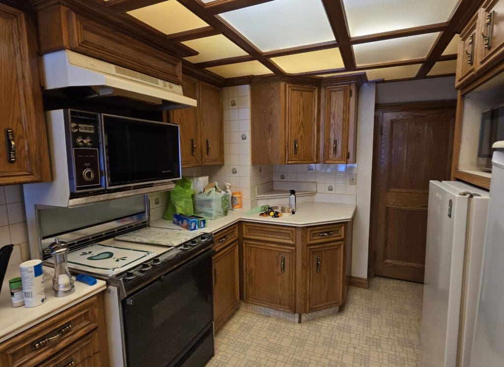 Mt Royal Kitchen Renovation Calgary Before Photo